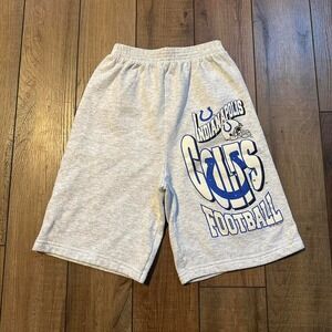 Vintage Kids‎ Indianapolis Colts Sweat Shorts Youth Medium 1993 NFL Cotton 90s